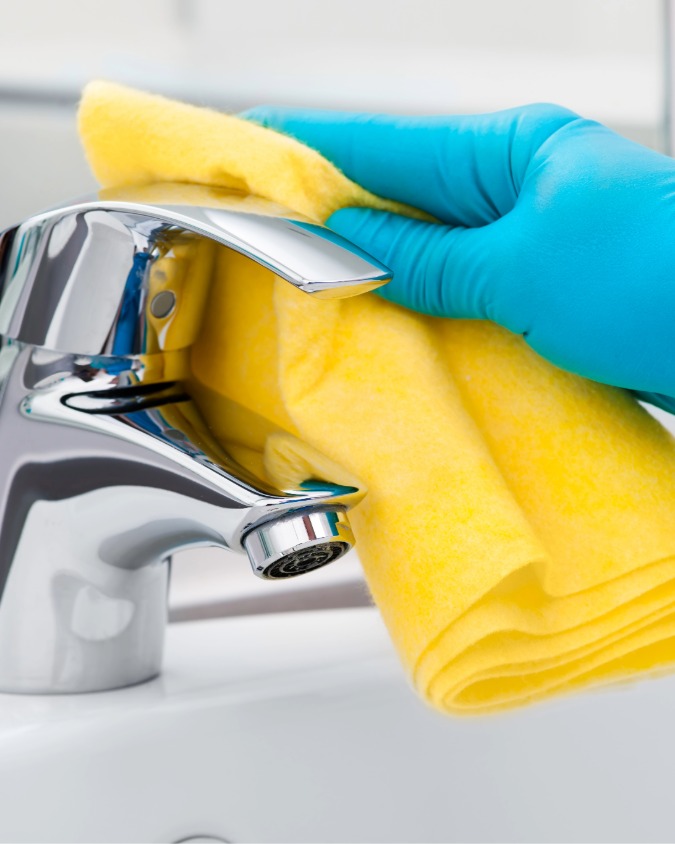 sink cleaning during house cleaning in needham ma